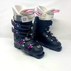 Salomon X MAX 80W Ski Boots Women’s Size‎ Mondopoint 22 / 22.5 — US 5 / 5.5